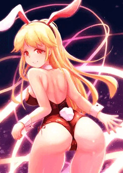バニー姿の純狐さん その2