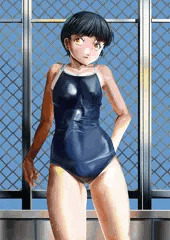 ふたなり娘　スク水