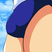 ブルマ姿の灰原と歩美