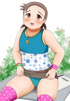 坂咲優・屋外グラビア撮影中