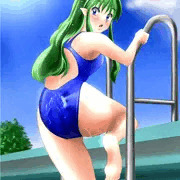 競泳水着ラムちゃん その2