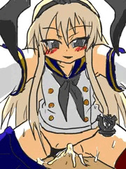 駆逐艦島風です。男に跨るスピードなら誰にも負けません。