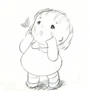 かけられたコ