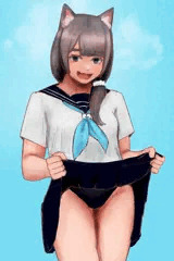 下に水着