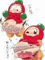 はちきれ赤ボン