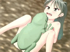 【ﾘｸ絵】カエルと交尾
