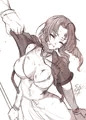 引っ張りエアリス