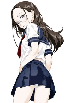 おでこ×眼鏡×セーラー服