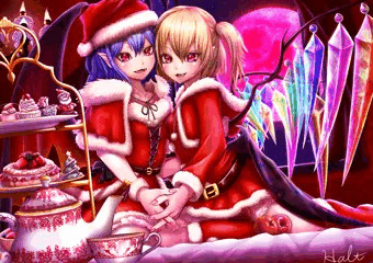 スカーレット姉妹とクリスマス。