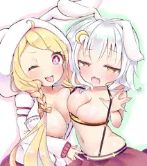 ススキちゃん♡ウサギノオちゃん