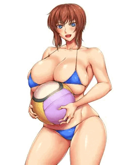 オリジナル水着娘さん。