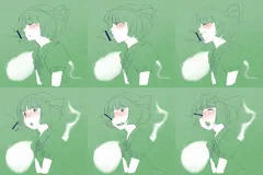 ちゅっ