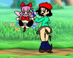 Adorable Adeleine & Ribbon Pooping 