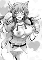 C91サークルカット　狼足柄お姉ちゃん♥