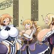 【skeb】爆乳汎用キャラ搾乳待ち