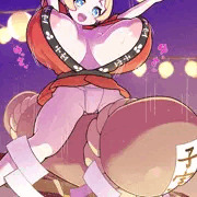 金髪ちゃんお祭りに参加する！
