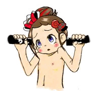 アユちゃんと黒い棒