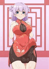 ふたチャイナドレス