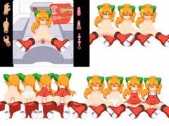 ドットアニメお触りゲー　製作イメージ