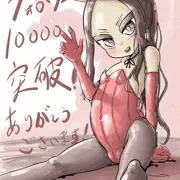 pixivフォロワー10000突破記念絵🎉