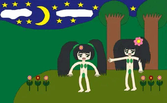 葉っぱの夜