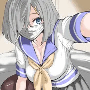 自撮り浜風