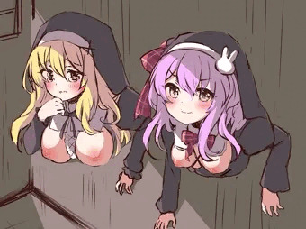 【自作エロゲ】メメリスちゃんとティーナちゃんの壁尻シスター