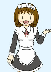 メイド線目ちゃん（仮）