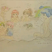 ＦE露天風呂で女子会