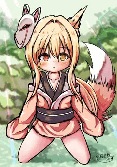 お狐少女との遭遇