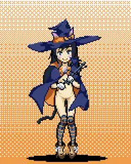 ハロウィン朝潮ドットアニメ