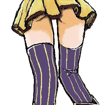 マミさんの　あ　し