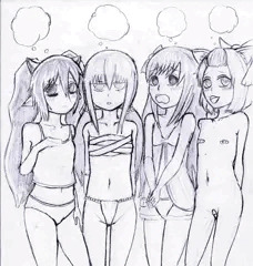 手札誘発4姉妹すけべ絵まとめ