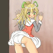 後ろからロールちゃん