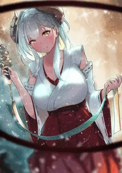 妄想 元旦に出会った奇跡の巨乳龍神巫女【オリジナル】