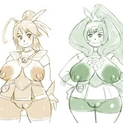 スマイルババキュア　サニー（日野正子）＆マーチ（緑川とも子）