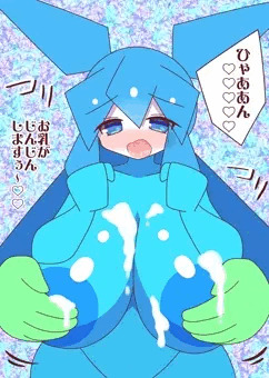 ぶっかけられスライムに爆乳乳首をコリコリされるくらりすちゃん