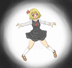 ルーミアのスカートを破いてみた