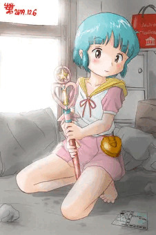 ステッキと魔法伝令娘