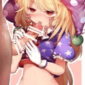 先っぽを口で気持ちよくしてくれるクラウンピース