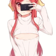 胸開きタートル