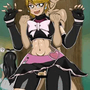 キュアブラック　野外エッチ