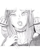 首絞め漫画　製作中