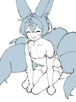 👀（あ、ヨウの胸が見えてる…）