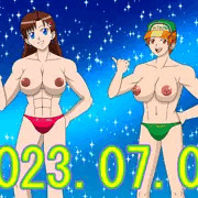 ベルティアナ＆アルティーノの七夕イラスト
