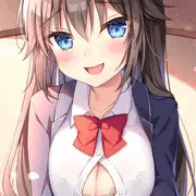 「どこ見てるかバレバレだぞ～？」