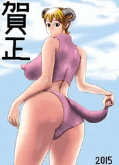 干支絵・ひつじむすめ