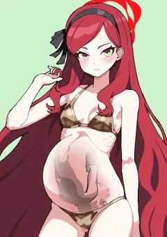 ボテ腹ビキニ_三善タカネ
