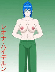 トップレスズボンファイター・レオナ