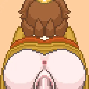 お尻からデイジー姫